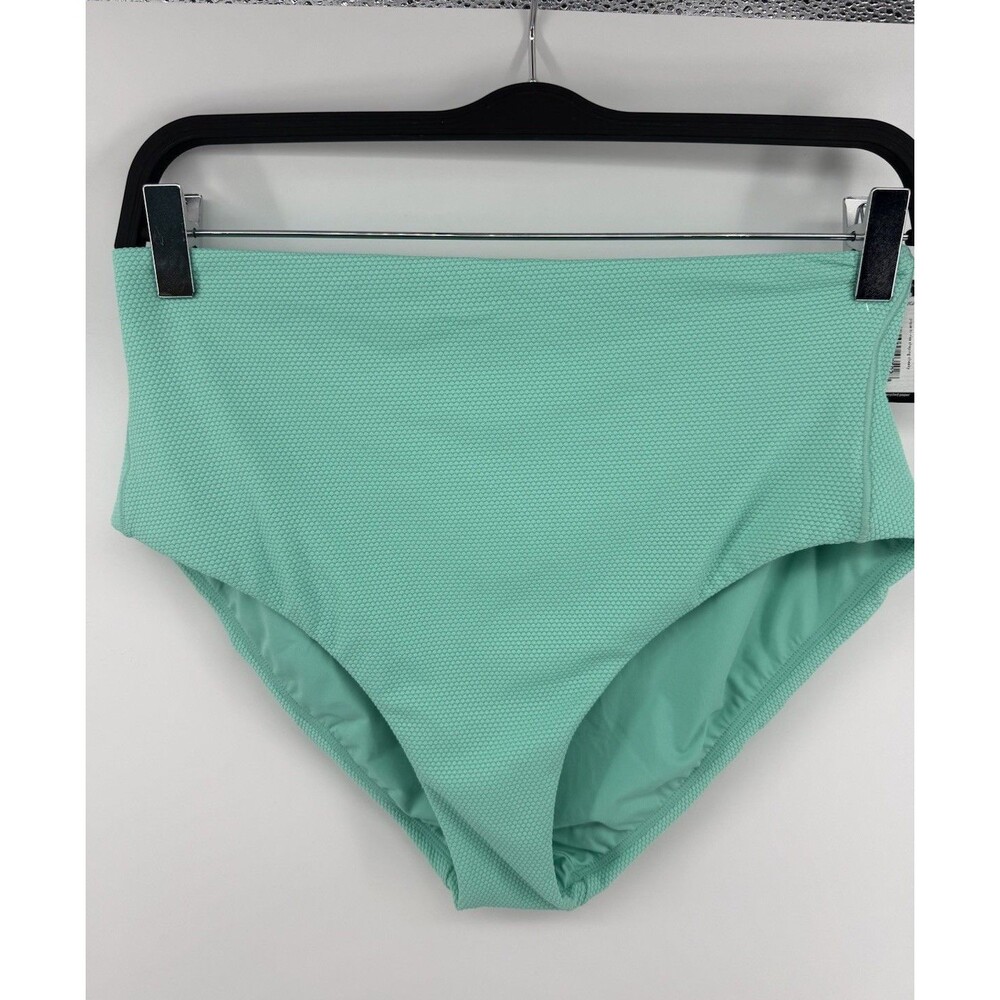 NWT SPANX PIQUE HI-RISE SHAPING CHEEKY SWIM BOTTOMS,